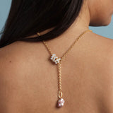 PINK PEARL HINGED CHARM