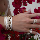 RYAN FLUTED DIAMOND BANGLE