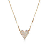 MINI DIAMOND HEART NECKLACE