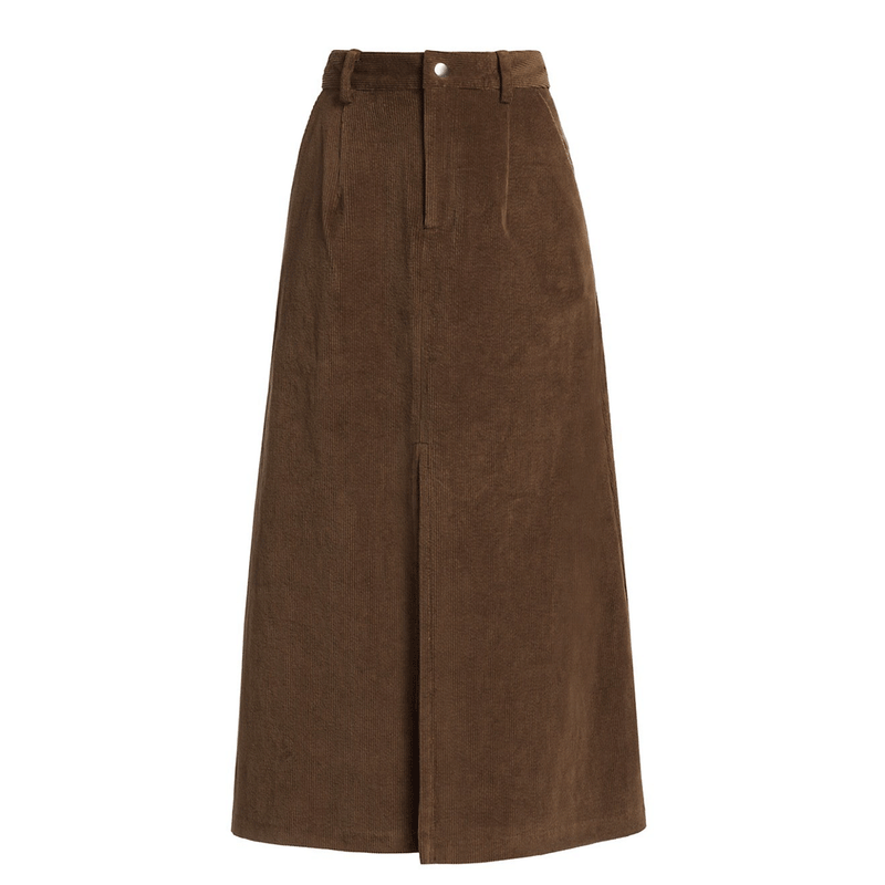 Cord skirt size sales 6