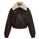LENOIR LEATHER BOMBER JACKET