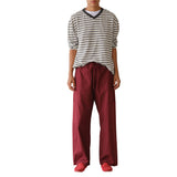 THE STRIPED JERSEY V NECK