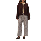 THE COTTON KNIT ROLL CARDIGAN