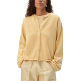 THE COTTON KNIT ROLL CARDIGAN