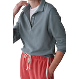 THE ECO TERRY POLO SWEATSHIRT
