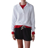 THE ECO TERRY POLO SWEATSHIRT