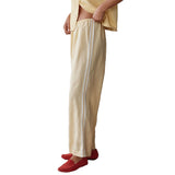 THE LINEN CROP RACER STRIPE PANT