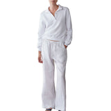 THE LINEN DRAWSTRING PANT