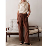SILK COTTON SHEER CARGO PANT