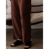 SILK COTTON SHEER CARGO PANT