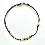 Pearl and Sparkle String Necklace