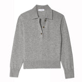 Cashmere Button Polo