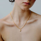 GOLD LACE PENDANT