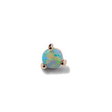 LARGE OPAL STUD - FLAT BACK