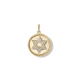 PAVÉ DIAMOND STAR OF DAVID AMULET