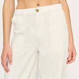 ZOIE WIDE LEG - WHITE