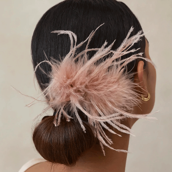 Feather Hair Comb