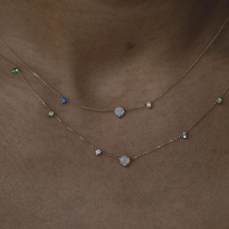 Pearl 2025 step necklace